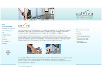Screenshot Website www.adviva-info.de