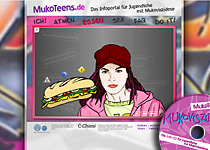 Screenshot Website www.mukoteens.de